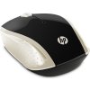 HP myš - 200 Mouse, Wireless, Silk Gold