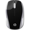 HP myš - 200 Mouse, Wireless, Pike Silver