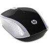 HP myš - 200 Mouse, Wireless, Pike Silver