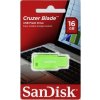 SanDisk Flash Disk 16GB Cruzer Blade, USB 2.0, zelená