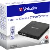 VERBATIM externí mechanika DVD-RW Rewriter USB 2.0 Black + NERO