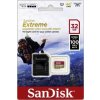 SanDisk MicroSDHC karta 32GB Extreme (100MB/s, Class 10 UHS-I V30, pro akční kamery) + adaptér