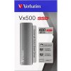 VERBATIM externí SSD 480GB Vx500 silver USB-C