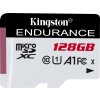 Kingston MicroSDXC karta 128GB High Endurance, 95R Class 10 UHS-I U1