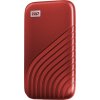 SanDisk WD My Passport SSD externí 500GB , USB-C 3.2 ,1050/1000MB/s R/W PC & Mac ,Red