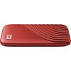 SanDisk WD My Passport SSD externí 500GB , USB-C 3.2 ,1050/1000MB/s R/W PC & Mac ,Red