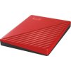 WD My Passport Portable 2TB, Externí HDD, USB 3.0, červená