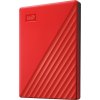 WD My Passport Portable 2TB, Externí HDD, USB 3.0, červená