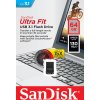 SanDisk Flash Disk 64GB Cruzer Ultra Fit, USB 3.1