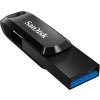 SanDisk Flash Disk 64GB Ultra Dual Drive Go, USB-C 3.2, Černá
