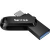 SanDisk Flash Disk 64GB Ultra Dual Drive Go, USB-C 3.2, Černá