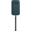 Apple iPhone 12 Pro Max Leather Sleeve with MagSafe - Baltic Blue