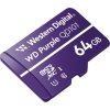 WD MicroSDXC karta 64GB Purple WDD064G1P0C Class 10, 16 TBW
