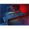 Genesis Holm 300 RGB - herní stůl s RGB podsvícením, 3xUSB 3.0, bezdrátová nabíječka mobilů