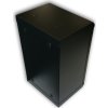 Datacom 10" rack, 9U/280mm, sklenené dvere, čierny