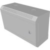 Datacom 10" rack, 4U/140mm, plechové dvere, šedý