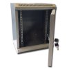 Datacom 10" Rack, 9U/280mm, sklenené dvere, šedý