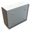 Datacom 10" rack, 6U/140mm, sklenené dvere, šedý