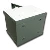 Datacom 10" rack, 6U/280mm, sklenené dvere, šedý