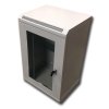 Datacom 10" rack, 12U/280mm, sklenené dvere, šedý