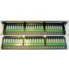 DATACOM Patch panel 19" UTP 48 port CAT5E LSA 1U BK (6x8p)