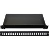 19" Optická vana  24xSC simplex černá aretace plastovým klipem