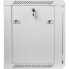 Lanberg 19" Rack, 9U/450mm, sklenené dvere, šedý