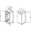 TRITON 19" stojanový rozvaděč 45U/800x1000, rozebíratelný