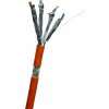 DATACOM S/FTP drát CAT7  LSOH  100m oranžový