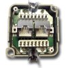 DATACOM Datová zásuvka STP CAT6 2xRJ45 na omítku 45st. bílá