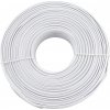 GEMBIRD Kabel telefonní 4C, klubko 100m, bílý