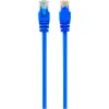 Patch kabel cat5e UTP 3m - modrý