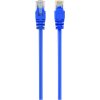 Patch kabel cat5e UTP 0,5m - modrý