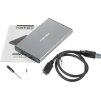 NATEC NKZ-1281 Natec external enclosure RHINO GO for 2,5 SATA, USB 3.0, Grey