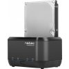 Dokovací stanice pro HDD 2,5"/3,5" USB 3.0 Natec Kangaroo Dual, funkce klonování, napájecí adaptér