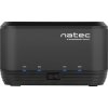 Dokovací stanice pro HDD 2,5"/3,5" USB 3.0 Natec Kangaroo Dual, funkce klonování, napájecí adaptér