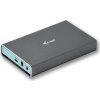 i-tec MySafe USB-C/USB-A 2x M.2 SATA Drive Metal External case with RAID 10Gbps