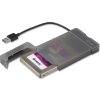 i-tec USB 3.0 MySafe Easy, rámeček na externí pevný disk 6.4 cm / 2.5" pro SATA I/II/III HDD SSD, černý