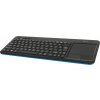 TRUST Klávesnice bezdrátová s touchpadem Veza Wireless Touchpad Keyboard, CZ/SK