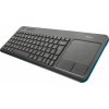 TRUST Klávesnice bezdrátová s touchpadem Veza Wireless Touchpad Keyboard, CZ/SK