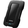 ADATA Externí HDD 2TB 2,5" USB 3.1 HD330, BLACK COLOR BOX, černý (gumový, nárazu odolný)