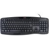 C-TECH Klávesnice KB-107 USB, ERGO,  černá, CZ/SK