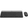 Logitech Wireless Desktop MK470, CZ/SK, Black