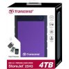 TRANSCEND externí HDD 2,5" USB 3.1 StoreJet 25H3P, 4TB, Purple (nárazuvzdorný)