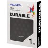 ADATA Externí HDD 1TB 2,5" USB 3.2, DashDrive™ Durable HD720, G-sensor, černý, (gumový, vodě/nárazu odolný)