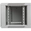 Digitus 19" Rack, 6U/450mm, sklenené dvere, šedý