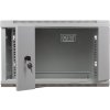 Digitus 19" Rack, 6U/450mm, sklenené dvere, šedý