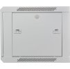Digitus 19" Rack, 6U/450mm, sklenené dvere, šedý