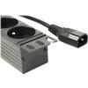 GEMBIRD PDU 8x French socket 1U 10A 3m C14 Plug