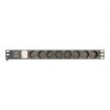GEMBIRD PDU 8x French socket 1U 10A 3m C14 Plug